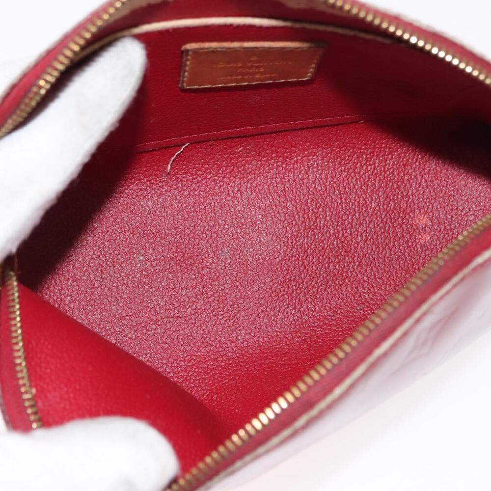 LOUIS VUITTON Monogram Vernis Pochette Pouch Rose Indian M90009 LV Auth BA6716 - Picture 10 of 16